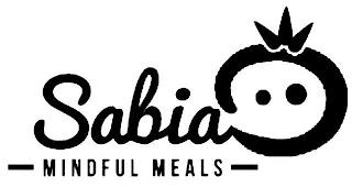 SABIA MINDFUL MEALS trademark