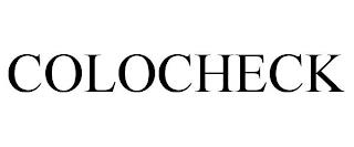 COLOCHECK trademark