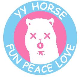 YY HORSE  FUN PEACE LOVE XX trademark