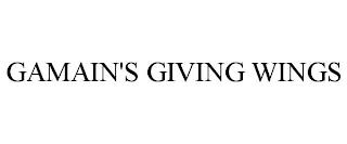 GAMAIN'S GIVING WINGS trademark