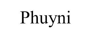 PHUYNI trademark