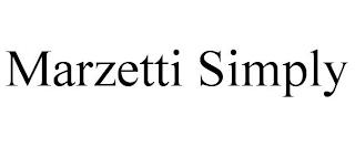 MARZETTI SIMPLY trademark