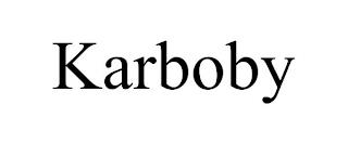 KARBOBY trademark