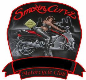 SMOKIN CURVZ CURVES AHEAD MOTORCYCLE CLUB trademark