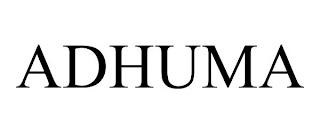 ADHUMA trademark