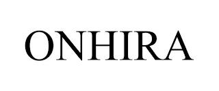 ONHIRA trademark