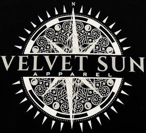 VELVET SUN APPAREL trademark