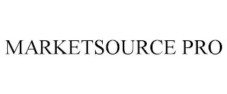 MARKETSOURCE PRO trademark