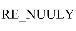 RE_NUULY trademark