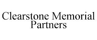 CLEARSTONE MEMORIAL PARTNERS trademark