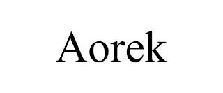 AOREK trademark