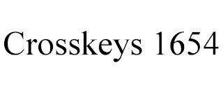 CROSSKEYS 1654 trademark