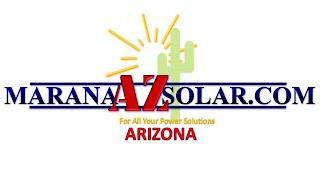 MARANAAZSOLAR.COM FOR ALL YOUR POWER SOLUTIONS ARIZONA trademark