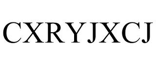 CXRYJXCJ trademark