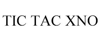 TIC TAC XNO trademark