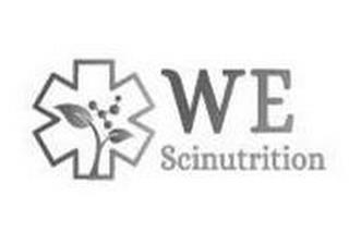 WE SCINUTRITION trademark