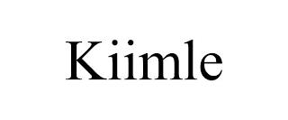 KIIMLE trademark