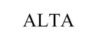 ALTA trademark