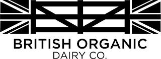 BRITISH ORGANIC DAIRY CO. trademark