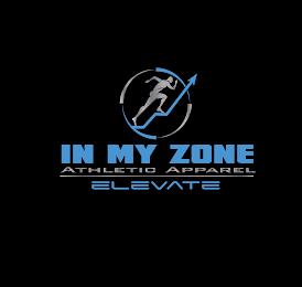 IN MY ZONE ATHLETIC APPAREL ELEVATE trademark