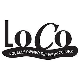 LOCO LOCALLY OWNED DELIVERY CO-OPS trademark