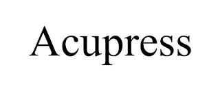 ACUPRESS trademark