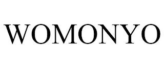 WOMONYO trademark