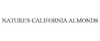 NATURE'S CALIFORNIA ALMONDS trademark