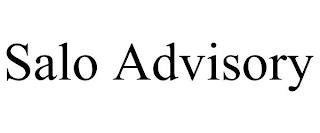 SALO ADVISORY trademark