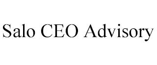 SALO CEO ADVISORY trademark