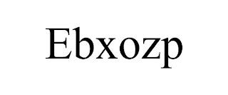 EBXOZP trademark