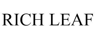 RICH LEAF trademark