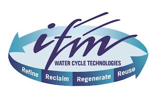 IFM WATER CYCLE TECHNOLOGIES REFINE RECLAIM REGENERATE REUSE trademark