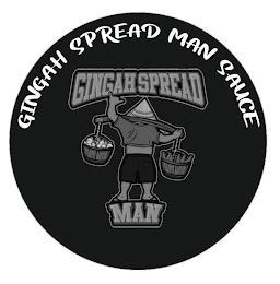 GINGAH SPREAD MAN SAUCE GINGAH SPREAD MAN trademark