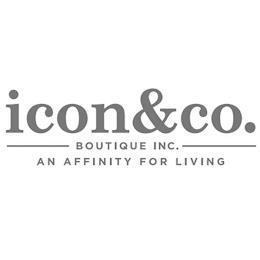 ICON&CO. BOUTIQUE INC. AN AFFINITY FOR LIVING trademark