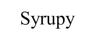 SYRUPY trademark