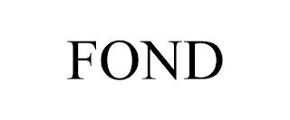 FOND trademark