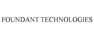 FOUNDANT TECHNOLOGIES trademark