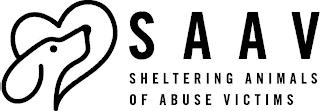 SAAV SHELTERING ANIMALS OF ABUSE VICTIMS trademark