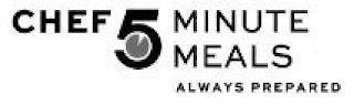 CHEF 5 MINUTE MEALS ALWAYS PREPARED trademark