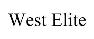 WEST ELITE trademark