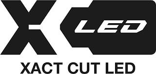 X LED XACT CUT LED trademark