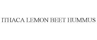 ITHACA LEMON BEET HUMMUS trademark