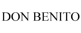 DON BENITO trademark