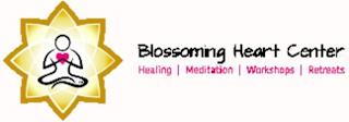 BLOSSOMING HEART CENTER HEALING MEDITATION WORKSHOPS RETREATS trademark