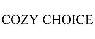 COZY CHOICE trademark