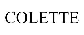 COLETTE trademark