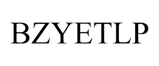 BZYETLP trademark