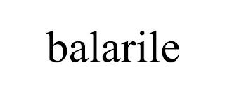 BALARILE trademark