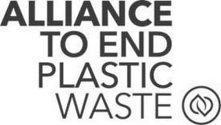 ALLIANCE TO END PLASTIC WASTE trademark